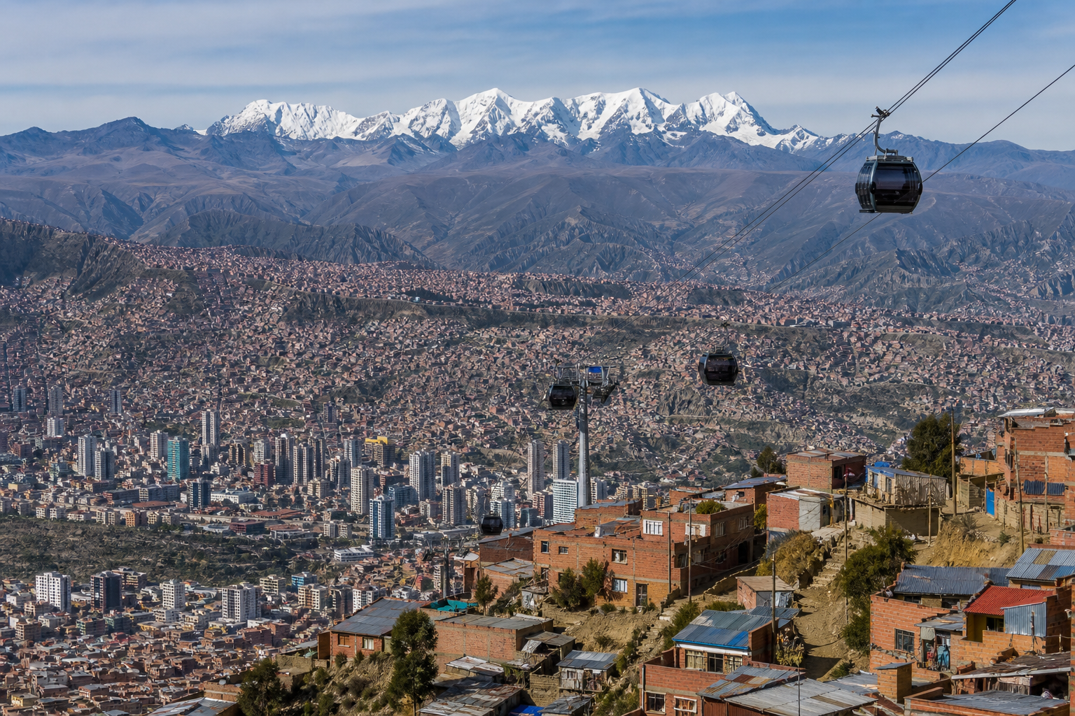 Vista de La Paz